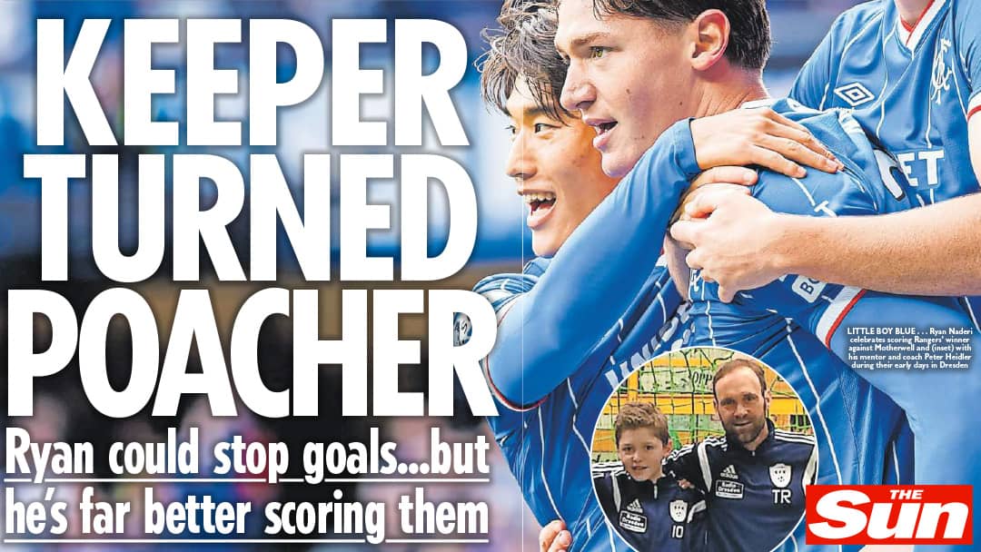 SFK & RYAN NADERI IN THE SUN UK